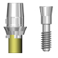 Picture of Digital Abutment for scan flag Trilobe 4.3 Platform
(includes abutment screw)
 option for Intraoral Scan Post product (BlueSkyBio.com)